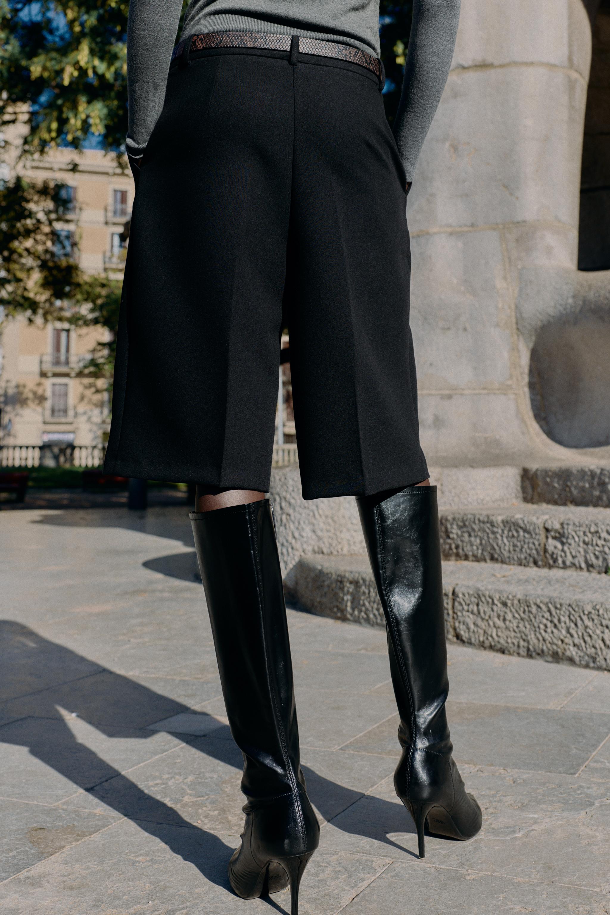 LONG SHORTS WITH BELT